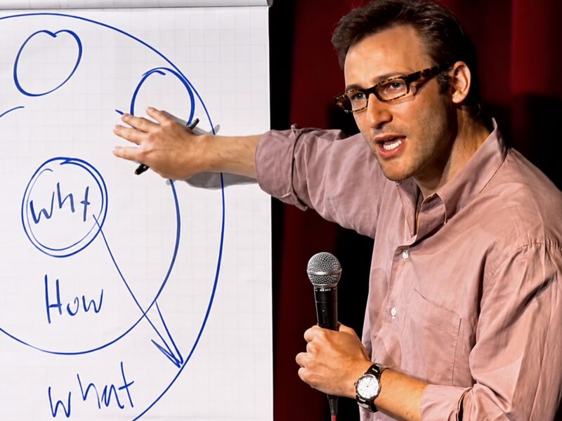 SimonSinek start with why stories what inspires us hasjtag
